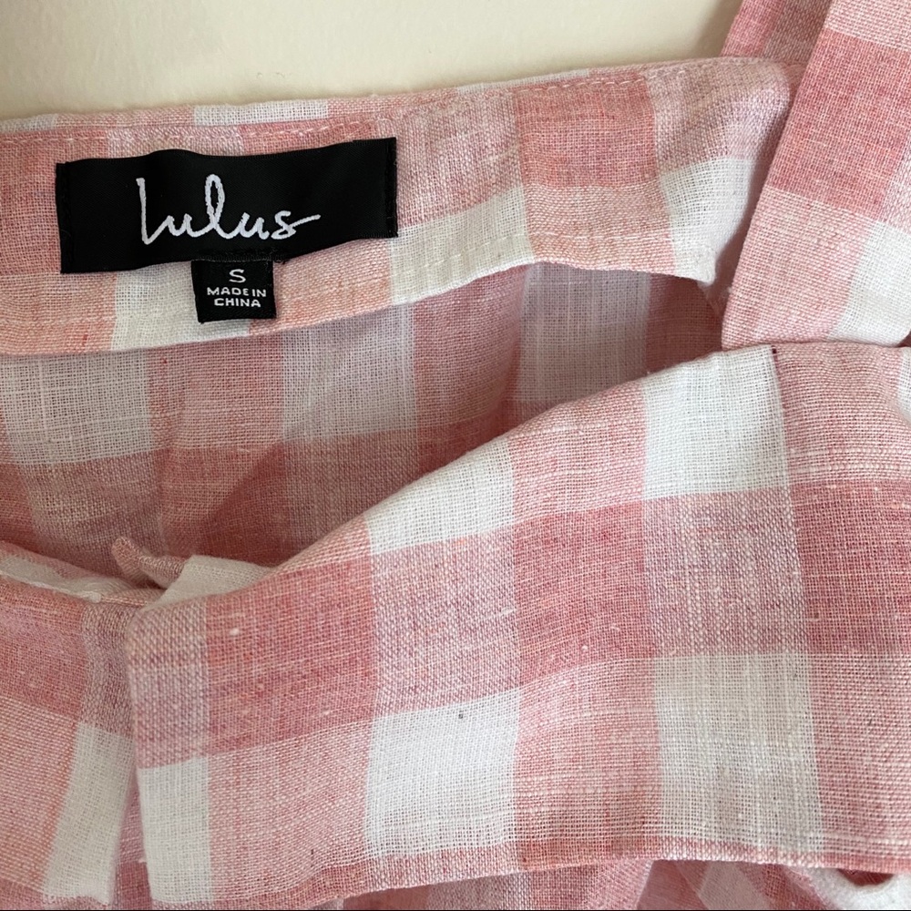 Lulu’s Gingham Top - image 2